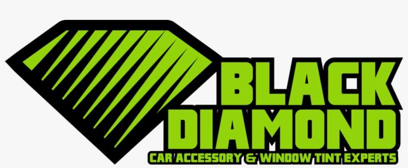 Black Diamond Tinting - Graphic Design, transparent png download