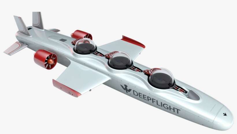 The Deepflight Super Falcon 3s - Deepflight Super Falcon Submarine Airplane, transparent png download