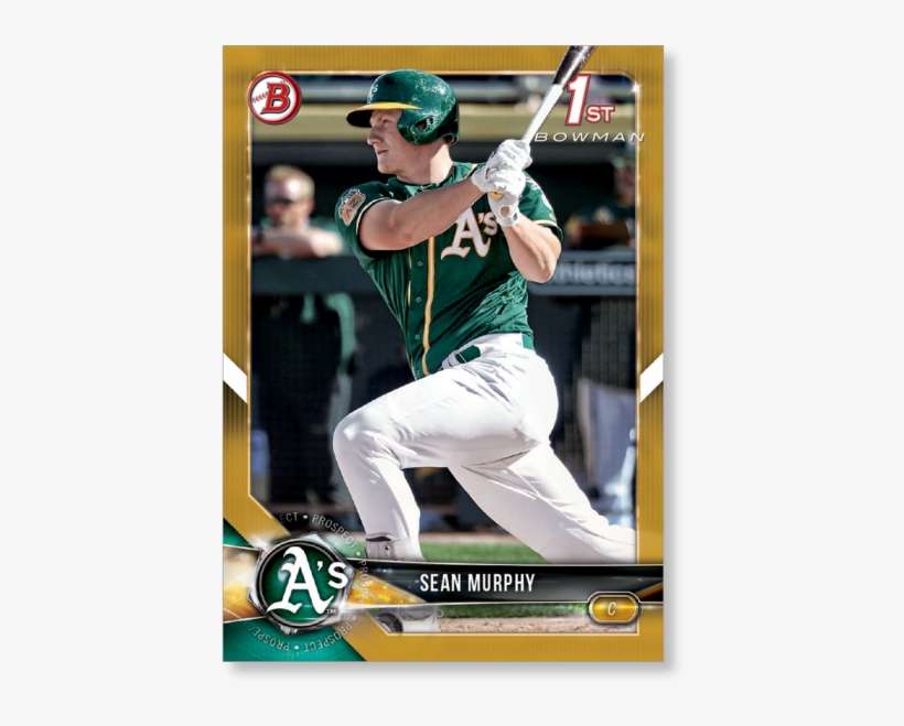 Sean Murphy 2018 Topps Bowman Baseball Paper Prospects - Oakland Athletics, transparent png download