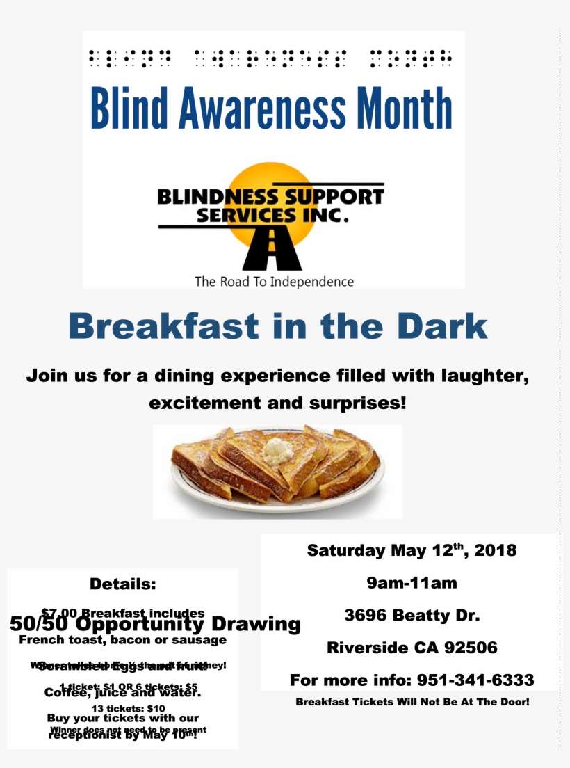 Blind Awareness Logo - Dish, transparent png download