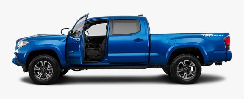 Driver's Side Profile With Drivers Side Door Open - 2018 Toyota Tacoma Trd Sport Magnetic Grey, transparent png download