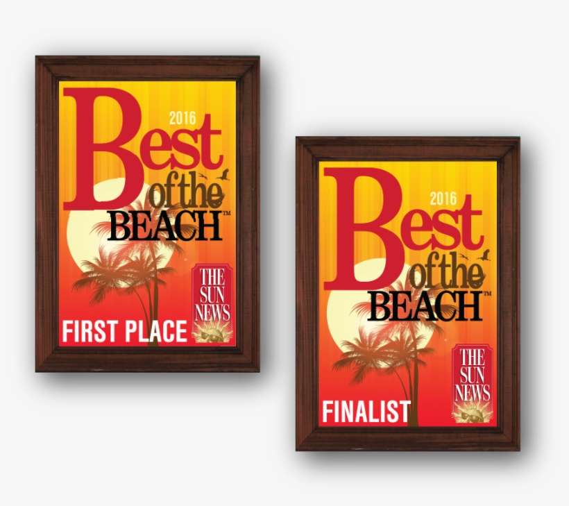 Best Of The Beach Year After Year - Poster, transparent png download