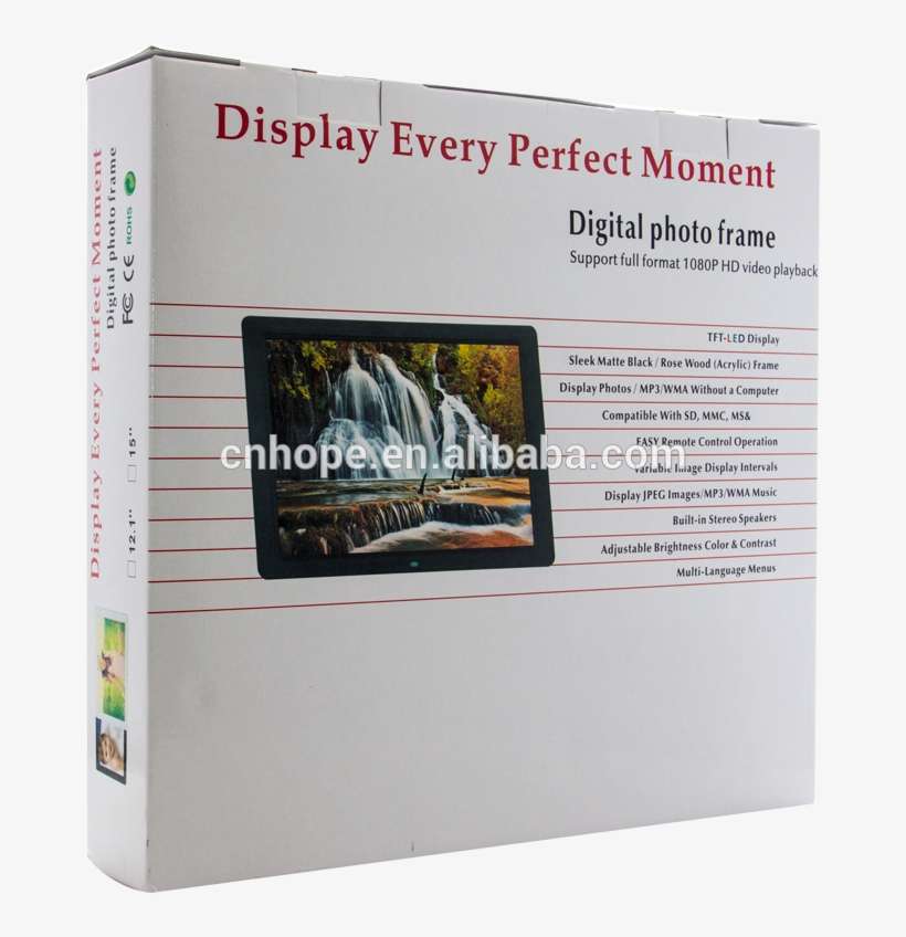 Download 15inch Slim Collage Family Touch Screen Media Player Display