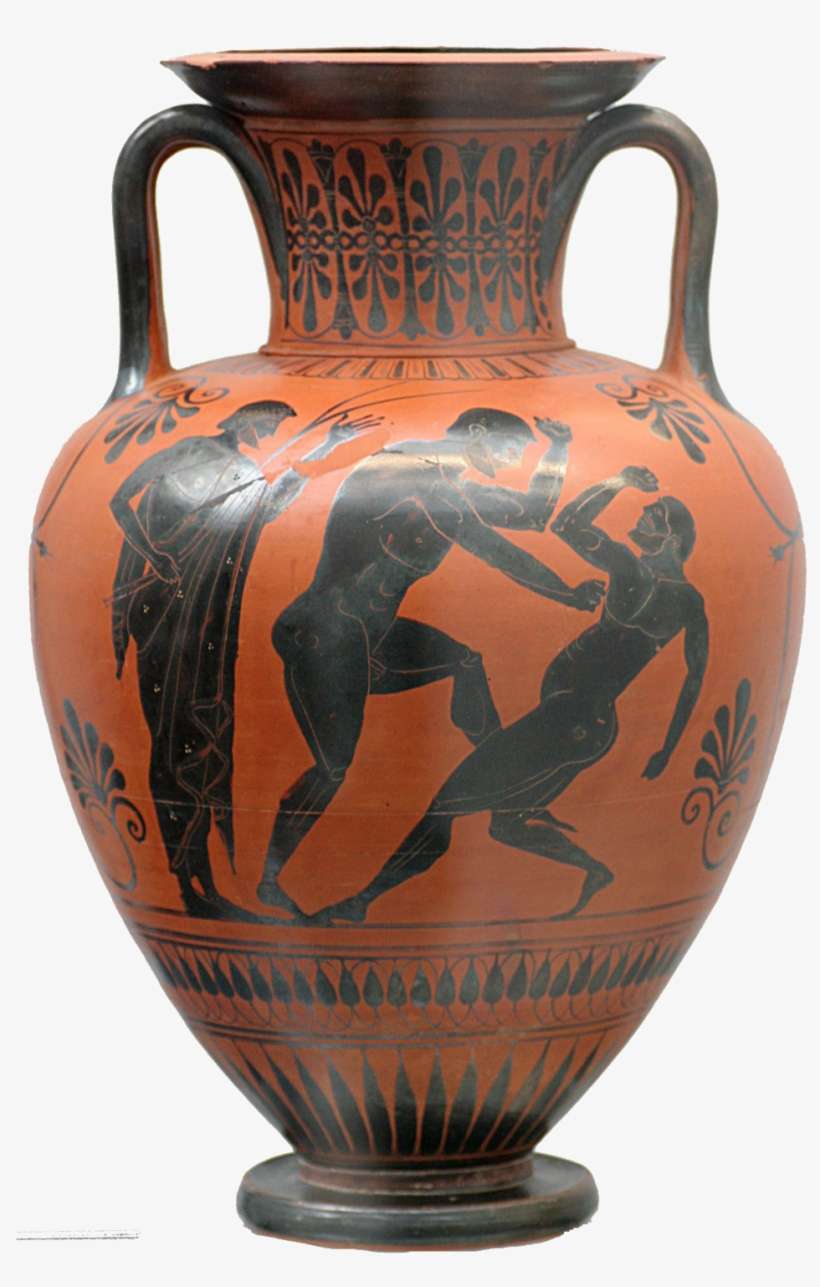 Classical Vase Png Photo - Ancient Greece Pottery, transparent png download