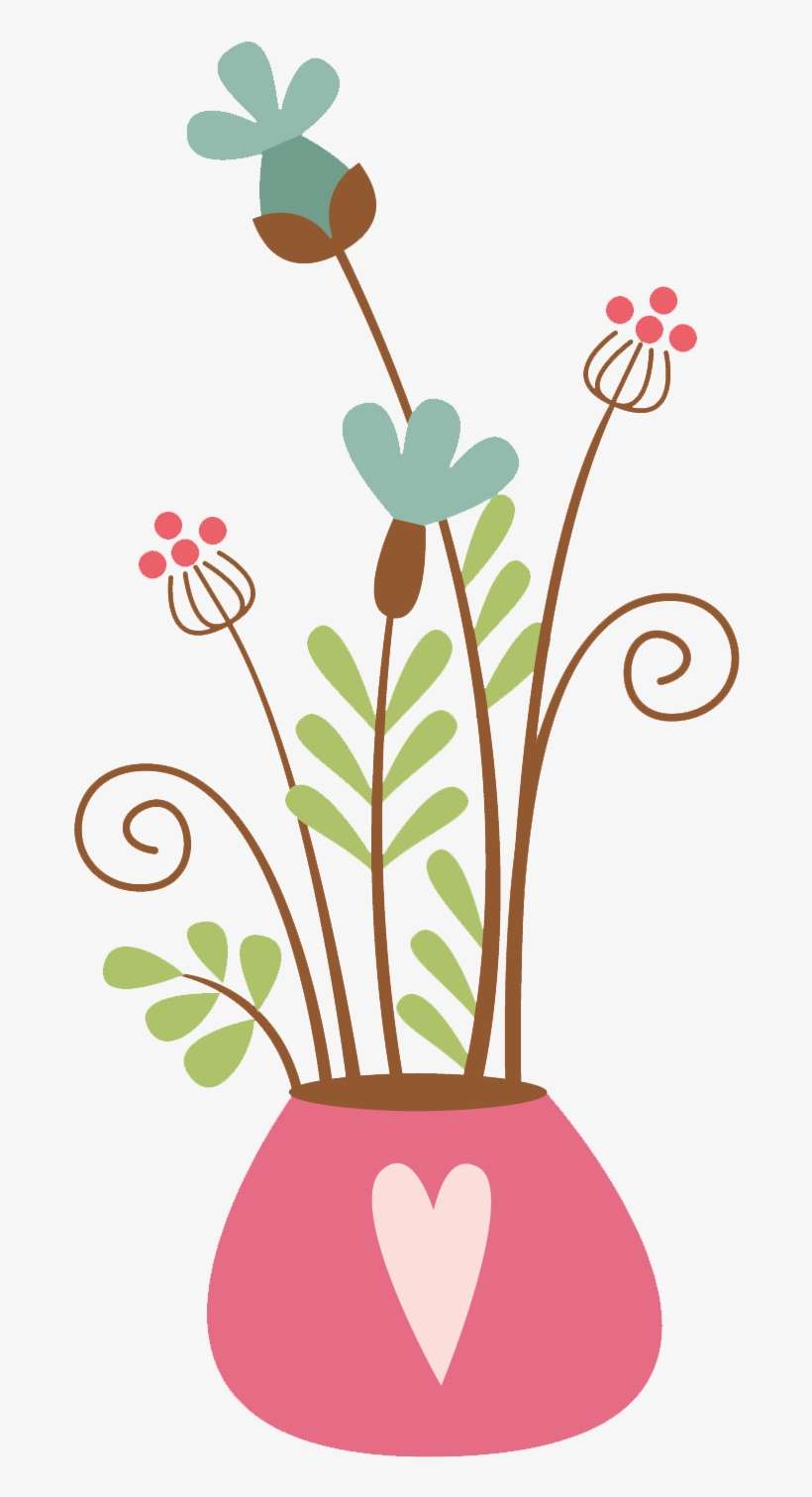 Flower Vase Florero Decorative Image Free - Flowervase Clipart Png, transparent png download