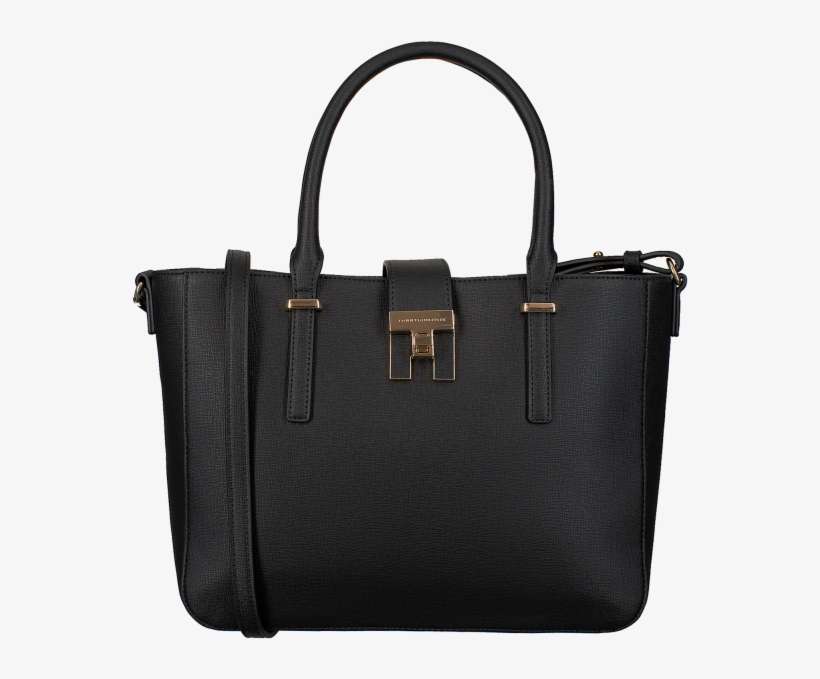 Tommy Hilfiger Black Tommy Hilfiger Handbag Th Heritage - Prada Man Business Bag, transparent png download