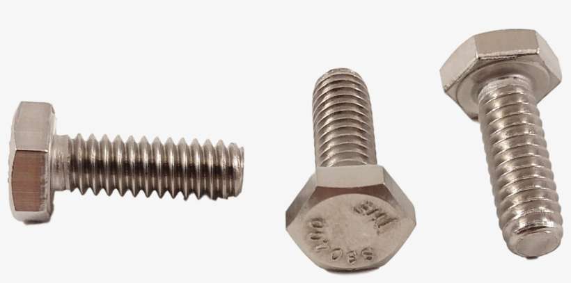 Chenango Supply, 1/4 20 X 1 1/4" Hex Head Bolts, 304 - Lever, transparent png download
