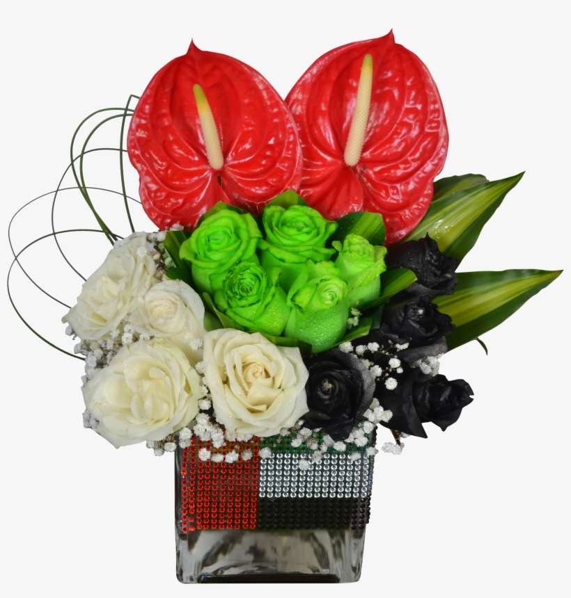 Uae National Day Bouquet Order The Best Flowers In - Uae National Day Flower Arrangement, transparent png download