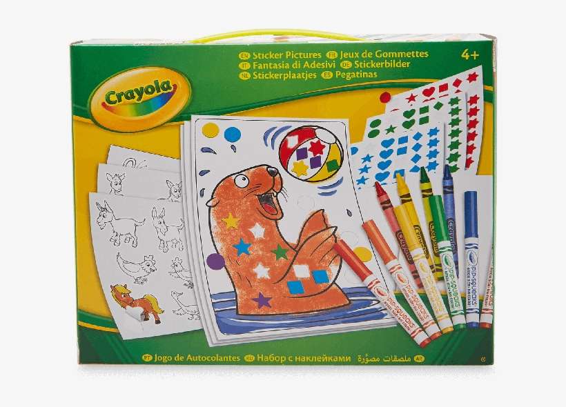 Sticker Picture Set - Crayola, transparent png download