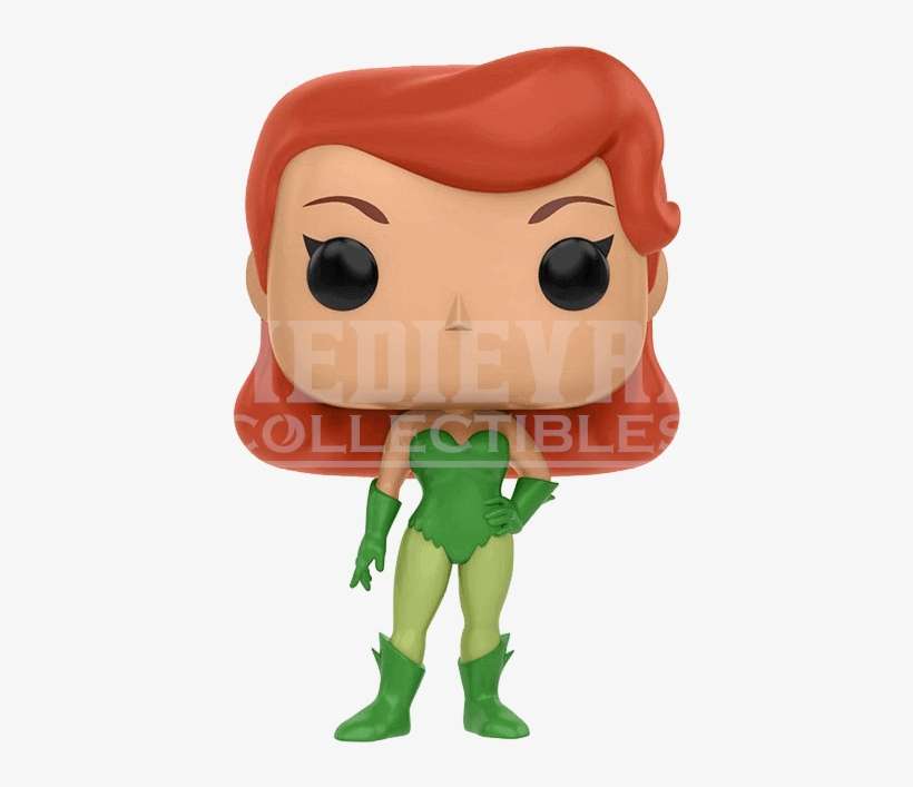 Batman The Animated Series Poison Ivy Pop Figure - Batman Animated Funko Pops, transparent png download