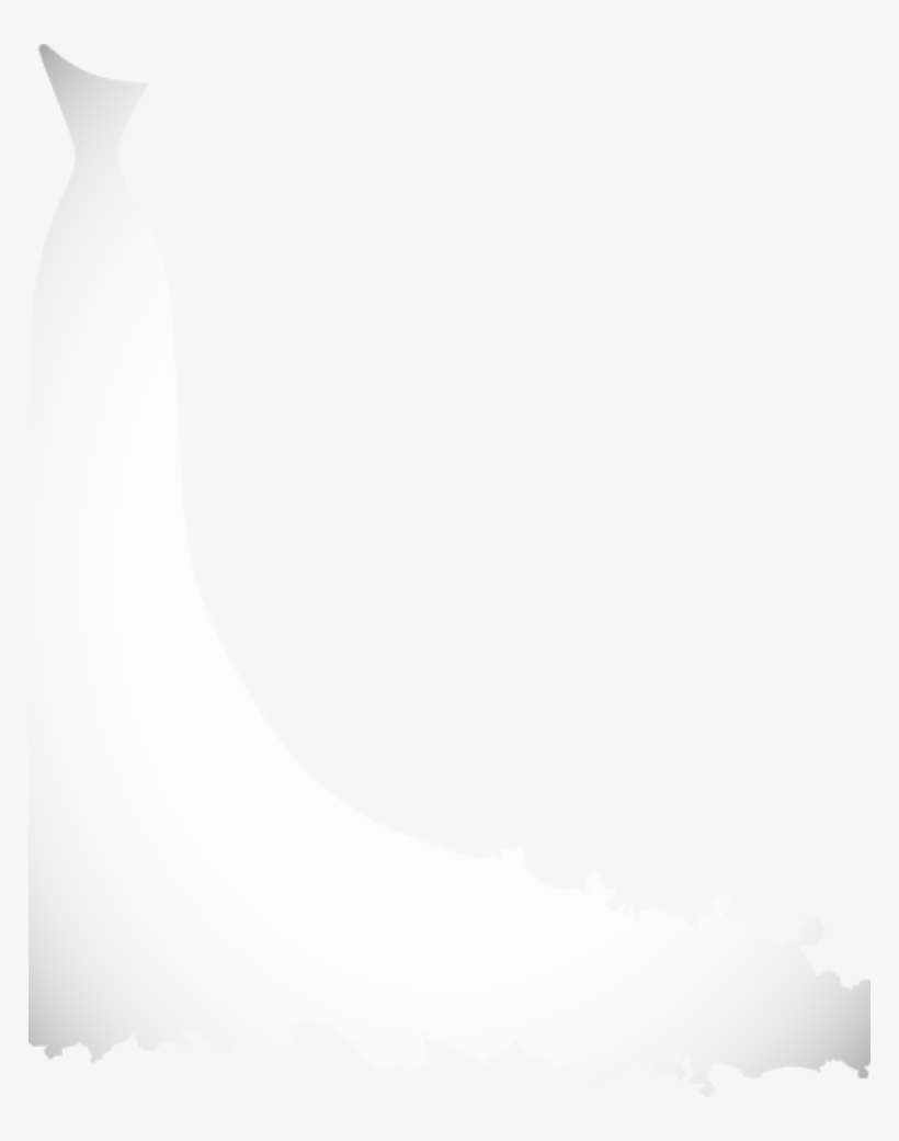 Wedding Dress On Hanger Clipart - Silhouette, transparent png download