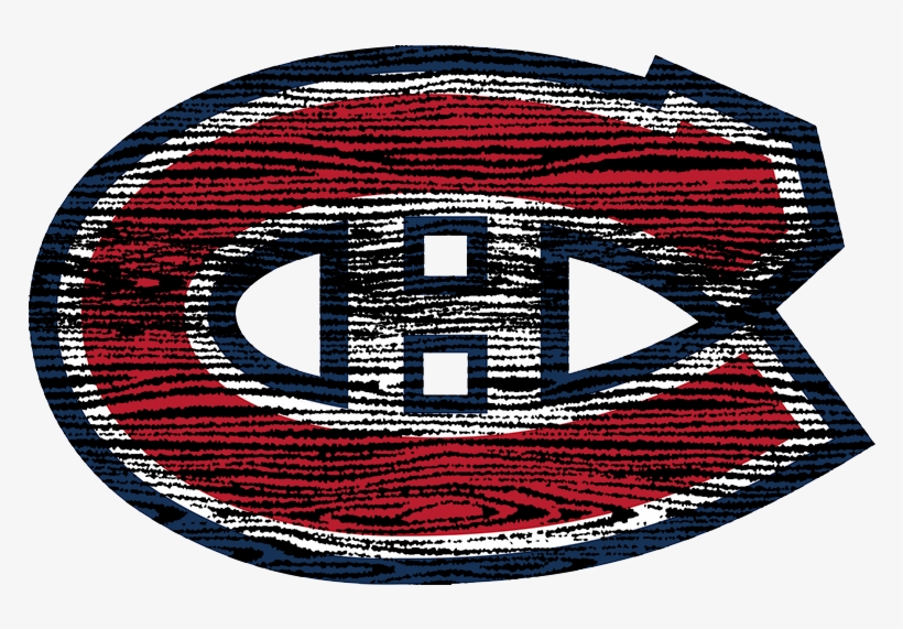 Montreal Canadiens 1956-present Primary Logo Distressed - Hanover Cohasset Hockey, transparent png download