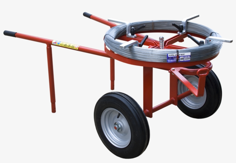 Coils Of Any Diameters Are Fitted By Four Arms, Blocked - Wheelbarrow, transparent png download