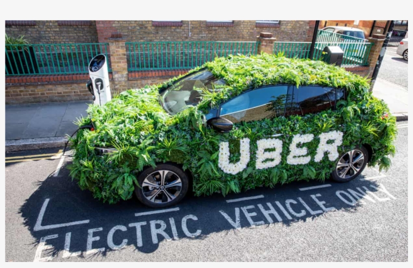 Uber's Clean Air Act - Uber London Electric Cars, transparent png download