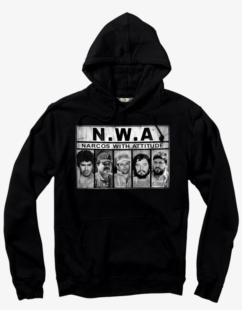N - W - A Hoodie - Xanax Hoodie, transparent png download