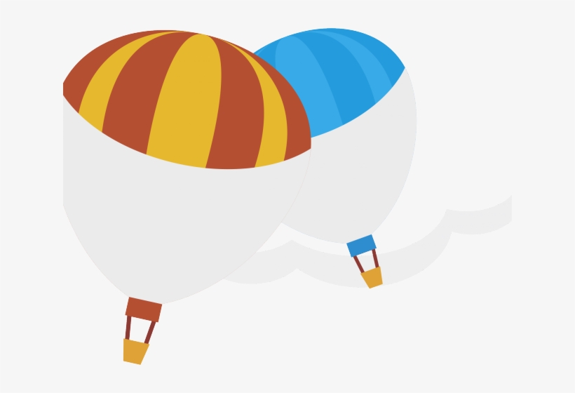 Hot Air Balloon Clipart Vector, transparent png download
