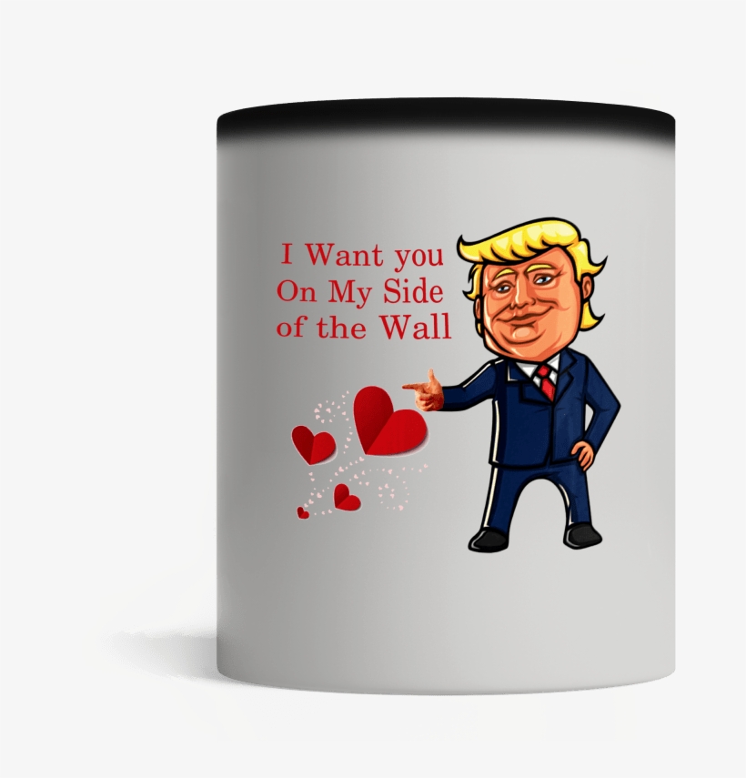 From This Story, If You Want To Save It , Please Click - Donald Trump Valentines Mug, transparent png download