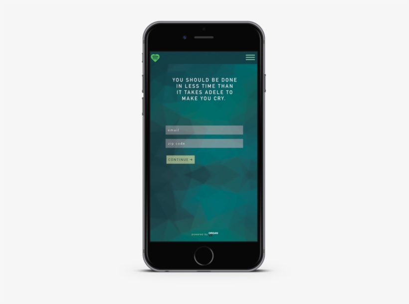 Spot Mob Signup - Smartphone, transparent png download