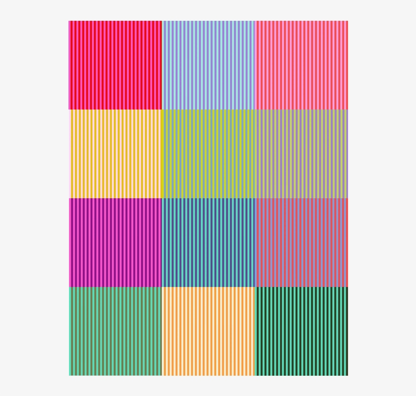 Tula Pink Pom Poms Stripes Fabric - Art Paper, transparent png download