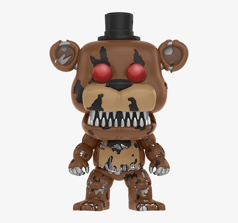 Stock Photo - Nightmare Freddy Funko Pop, transparent png download