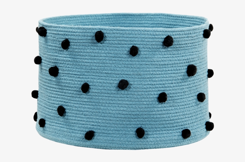 Washable Petroleum Braided Circular Cotton Basket With - Lorena Canals Pebbles Basket, transparent png download