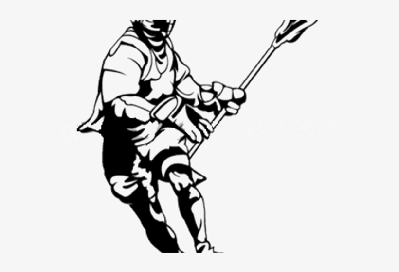 Lacrosse Clipart Silhouette - Lacrosse Clip Art Png, transparent png download