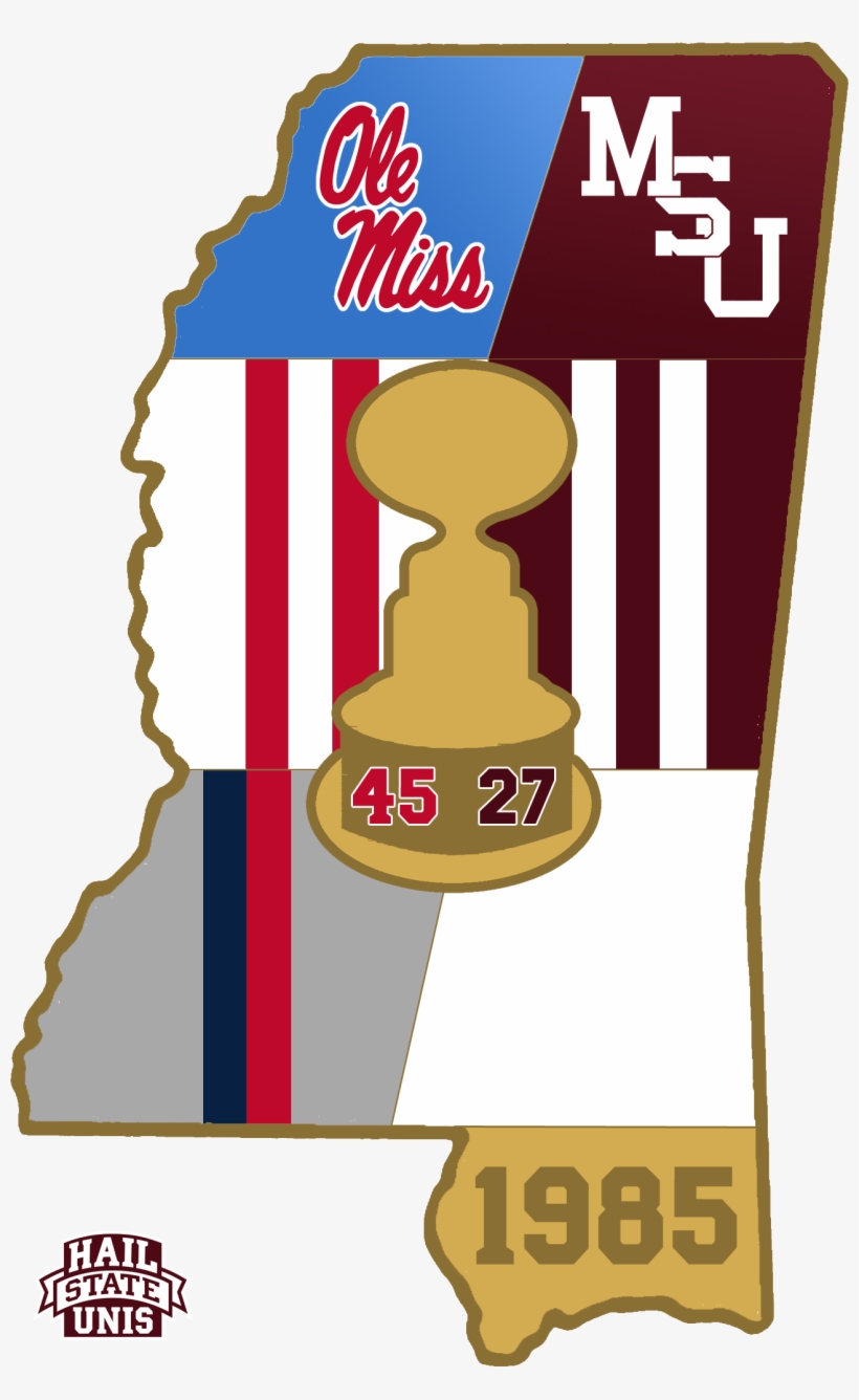 Picture - Ole Miss Egg Bowl 2018, transparent png download