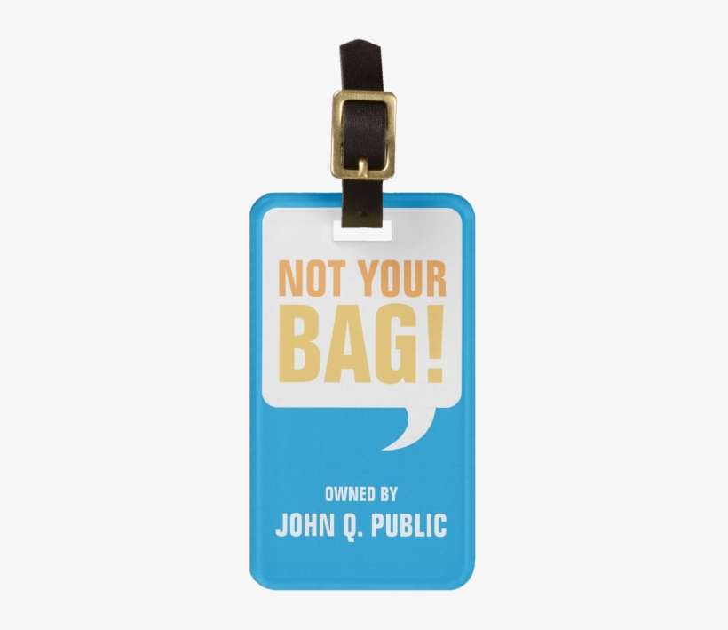 Of New Year Resolutions And Wanderlust - Bag Tag, transparent png download