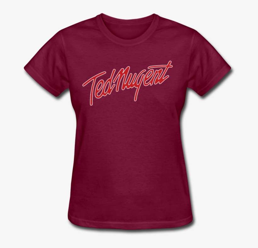 Women's Ted Nugent Logo T-shirt - T Shirt, transparent png download