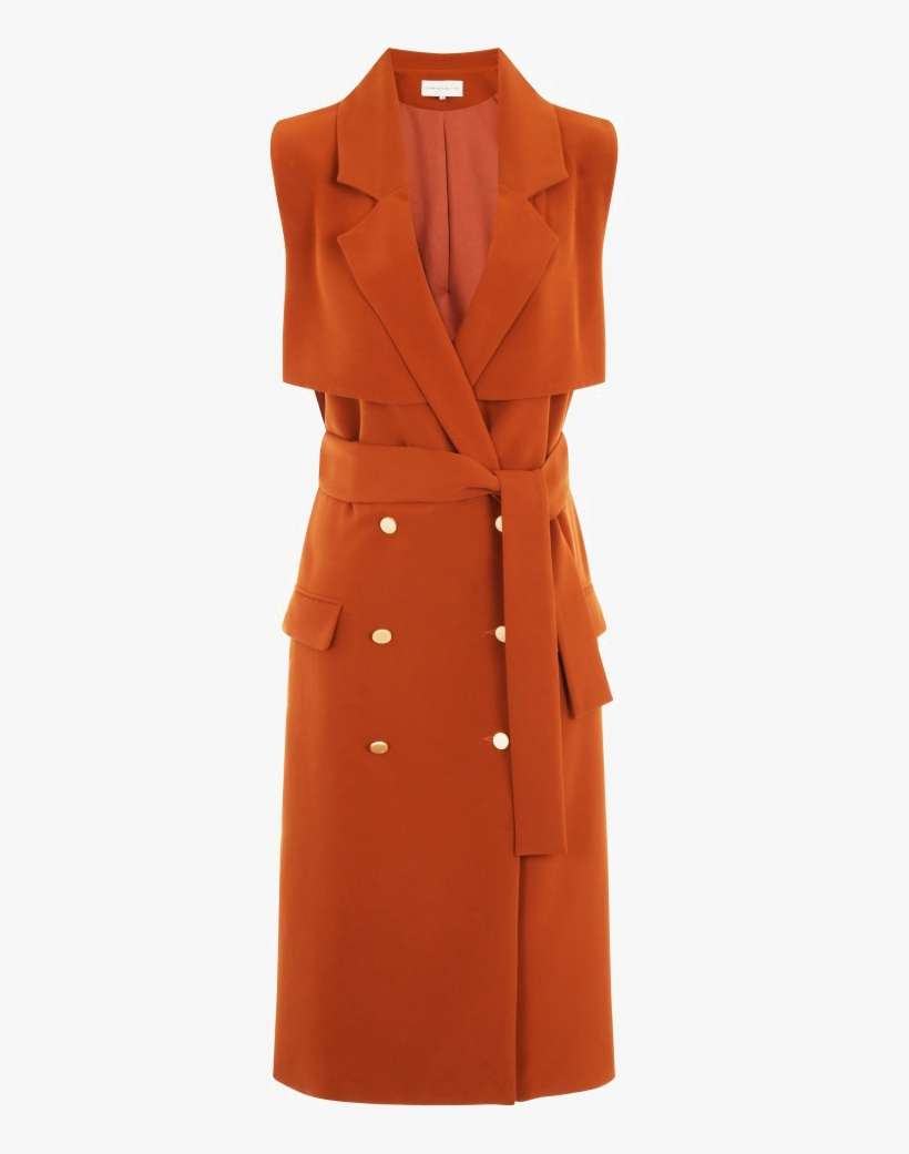 Trench Coat Free Png Image - Overcoat, transparent png download