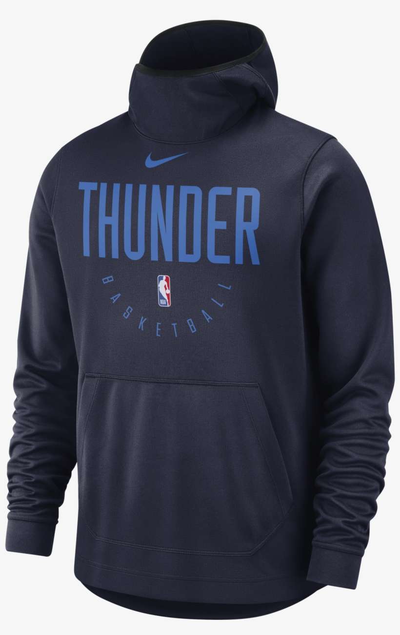 Nike Nba Oklahoma City Thunder Spotlight Hoodie - Oklahoma City Thunder Sweatshirts, transparent png download