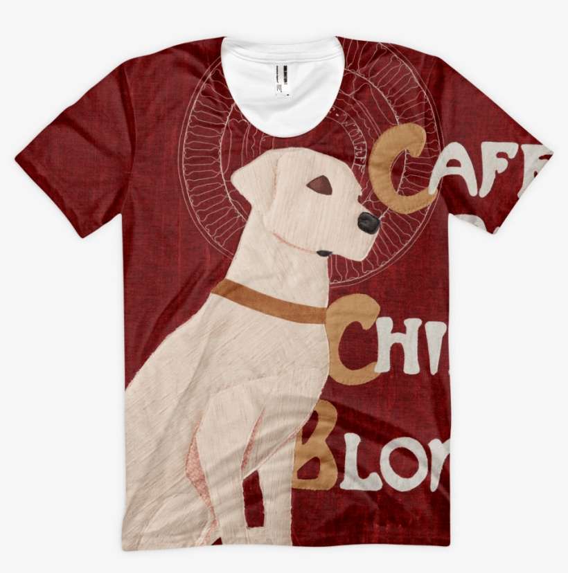 Sublimation Women's Crew Neck T-shirt - T-shirt, transparent png download