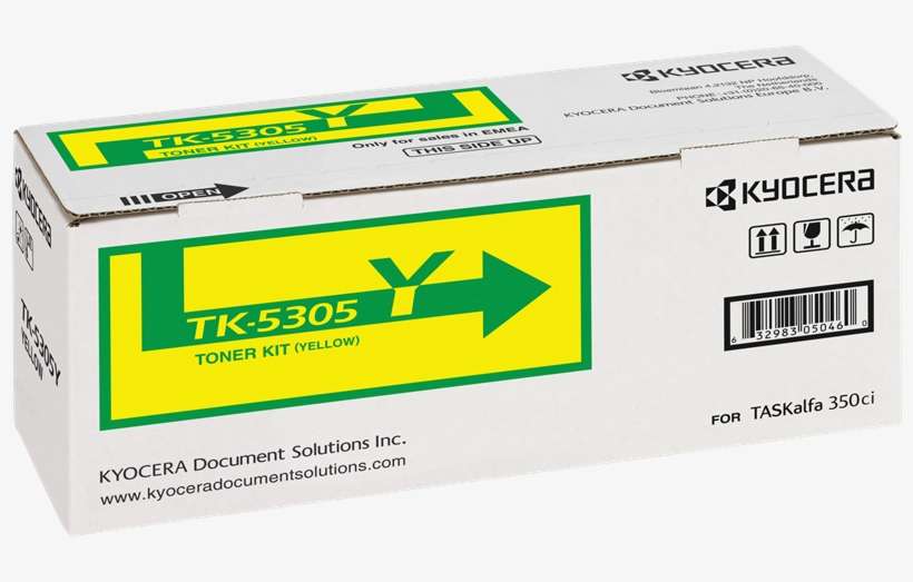 Toner Kyocera Tk-5305y - Kyocera, transparent png download