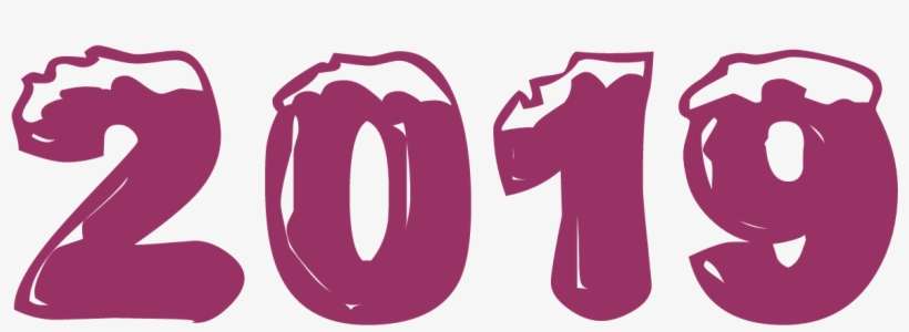 Happy New Year 2018 Images In Png - 2019 Png, transparent png download
