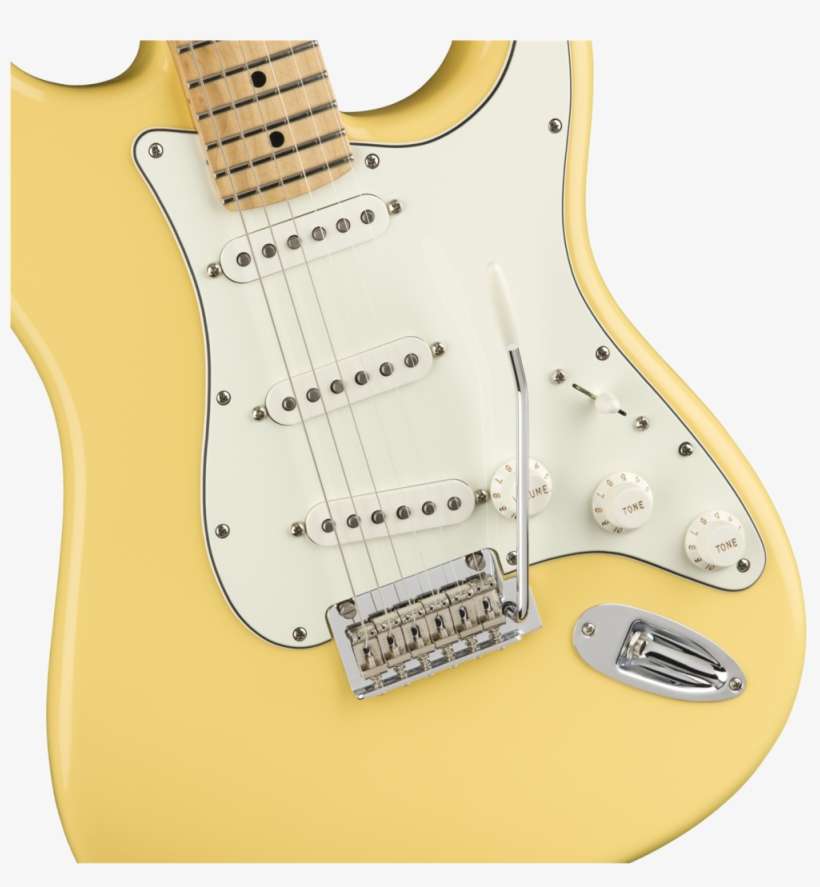 Fender Player Series Stratocaster Butter Cream Mp - Fender American Pro Stratocaster Hss, transparent png download