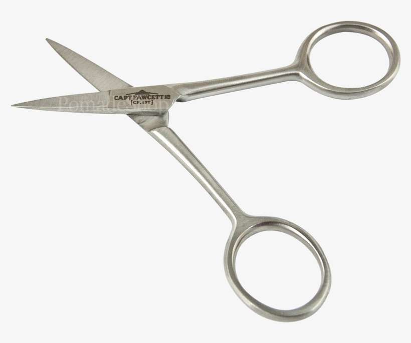 Captain Fawcett's Grooming Scissors - Scissors, transparent png download