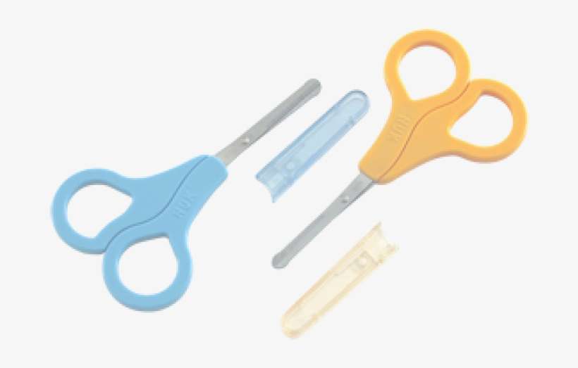 Nuk Baby Scissors With Cover - Nuk Baby Scissors, transparent png download