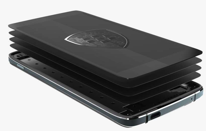 Blackberry Logo Shield Components - Blackberry Dtek50, transparent png download