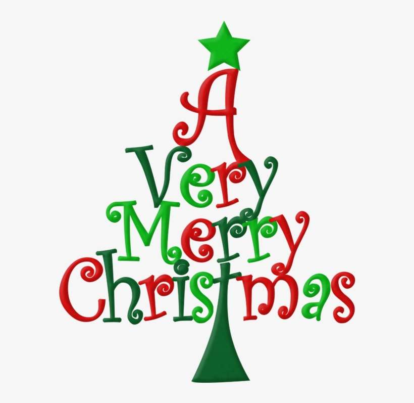 A Very Merry Christmas Graphic - Christmas Day, transparent png download