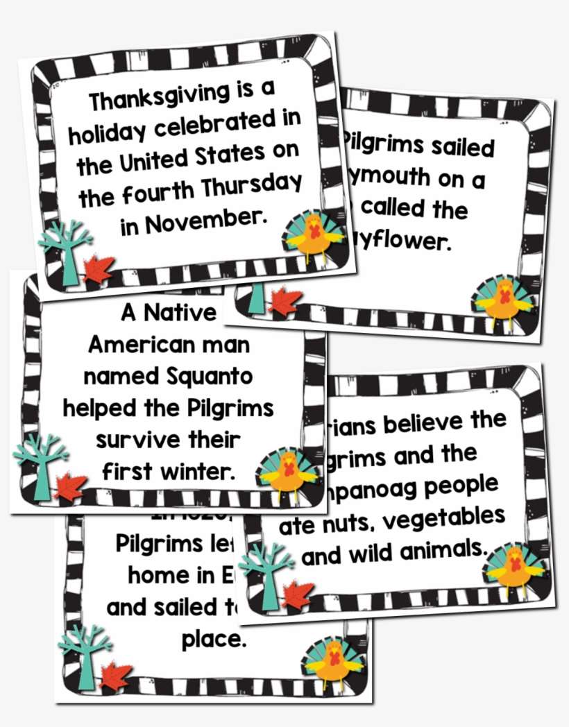 After You Students Learn About Thanksgiving With These - Illustration, transparent png download