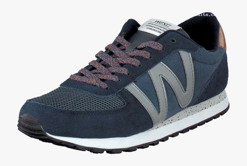 Wesc Post Runner Dark Sapphire 52777-00 Mens Leather, - Sneakers, transparent png download