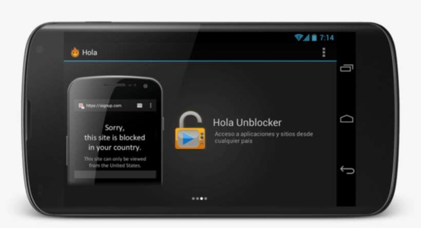 Hola Vpn Gratuit - Smartphone, transparent png download