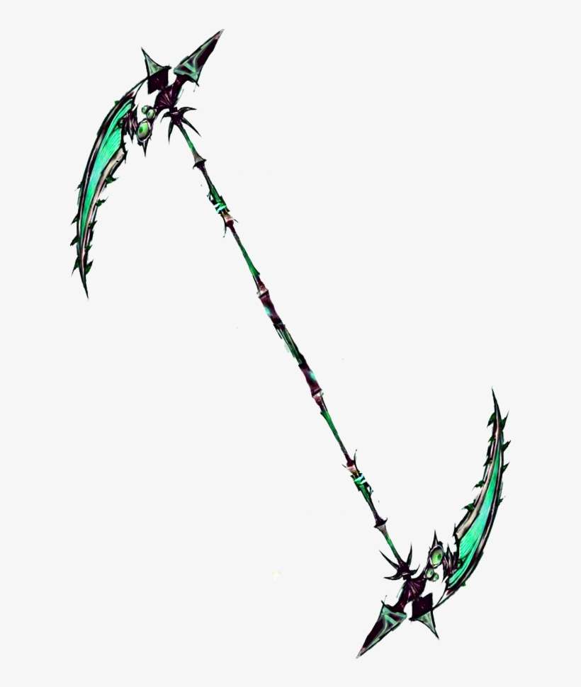 Drawn Scythe Double - Scythe Owari No Seraph, transparent png download