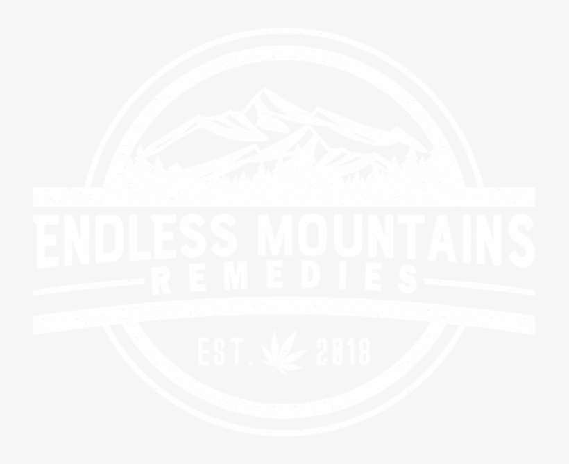 Endless Mountains-logo White - Label, transparent png download