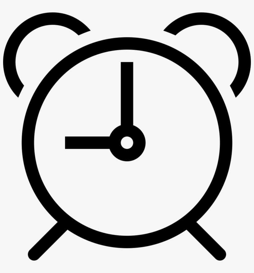 Alarm Clock Png, Download Png Image With Transparent - Alarm Clock Icon Svg, transparent png download