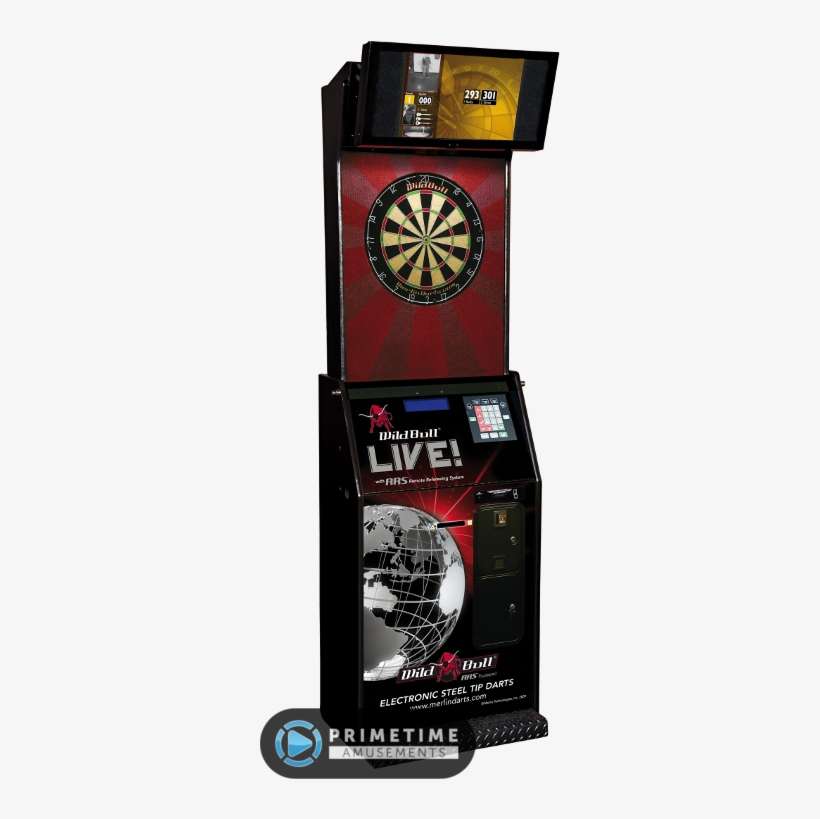 Wild Bull Live Electronic Dartboard By Merlin Technologies - Dart Board Machine, transparent png download