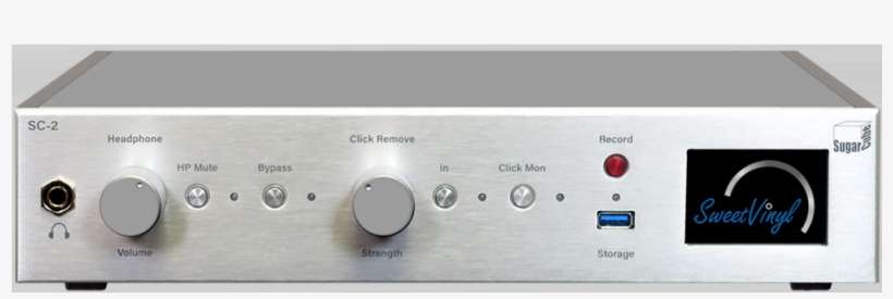 Sweetvinyl Sugarcube Sc-2 Silver Front - Electronics, transparent png download