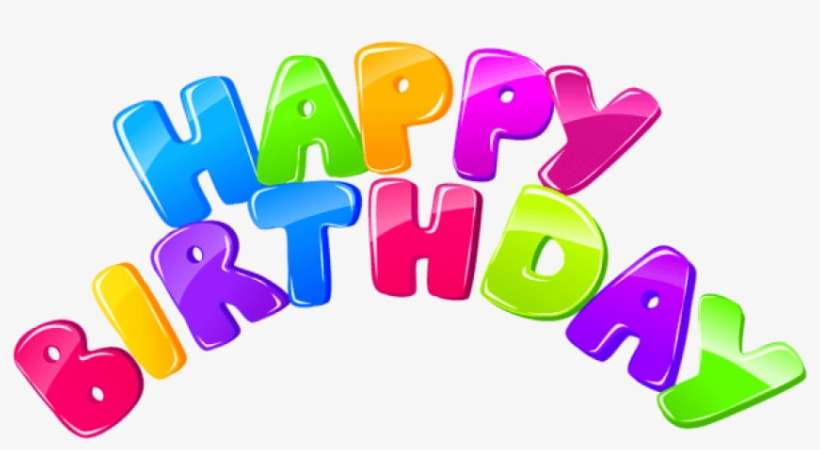 Free Png Download Happy Birthday Png Images Background - Transparent Happy Birthday Png, transparent png download