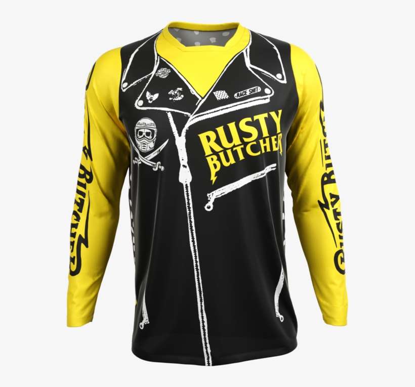 Punk Ass Hooligan Race Jersey - Leather Jacket, transparent png download