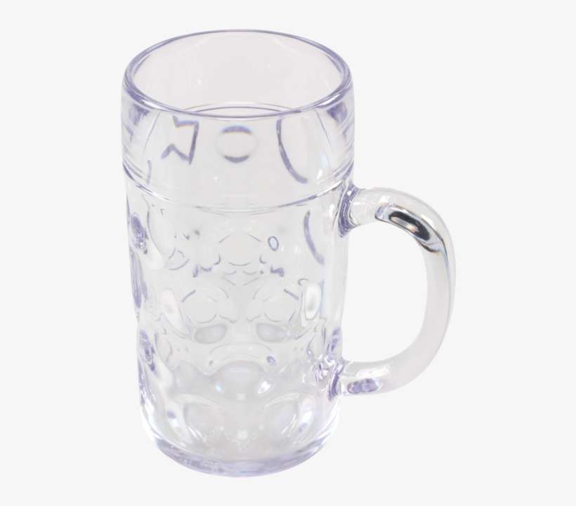 Glass, Beer Glass, Unbreakable, San, Durables, 500ml, - Beer Stein, transparent png download